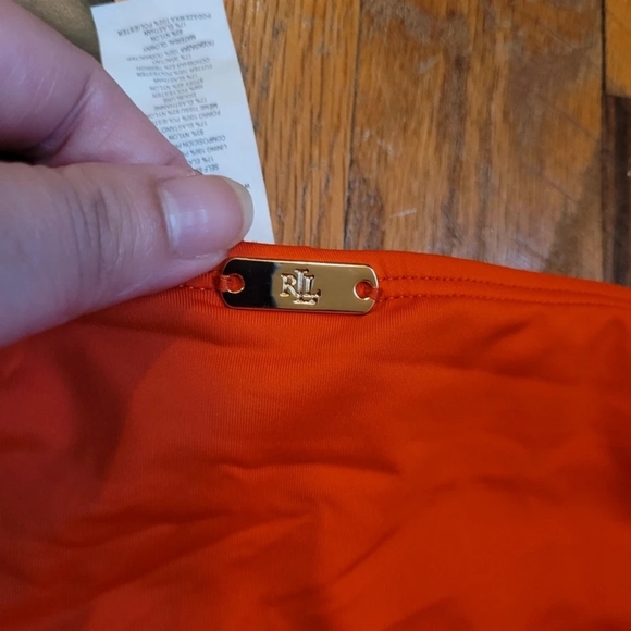 Ralph Lauren Vibrant Orange Bikini Bottom - Picture 5 of 5